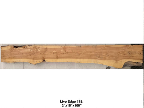 Live Edge Juniper Slabs