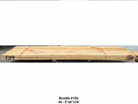 Framing Lumber Bundles