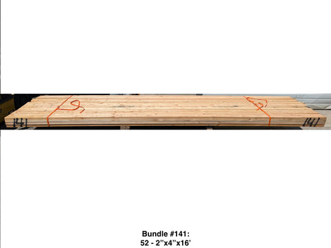 Framing Lumber Bundles