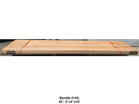 Framing Lumber Bundles