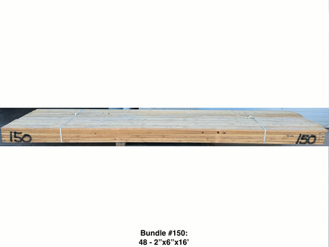Framing Lumber Bundles