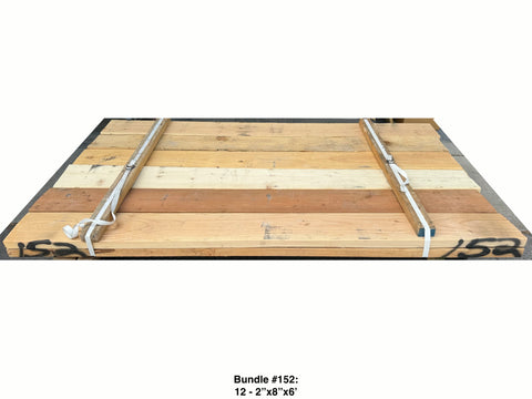 Large Dimensional Framing Lumber Bundles