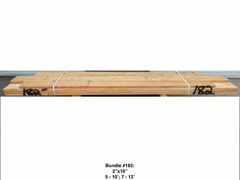 Framing Lumber Bundles