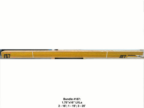 Framing Lumber Bundles