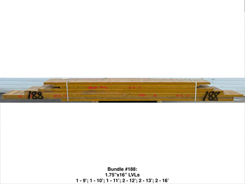 Framing Lumber Bundles