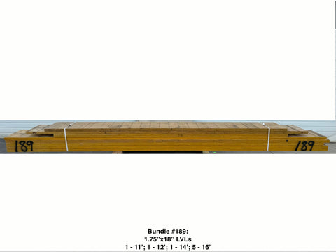 Framing Lumber Bundles