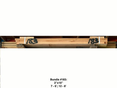 Framing Lumber Bundles