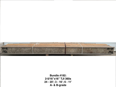 TJI I-Joist Bundles