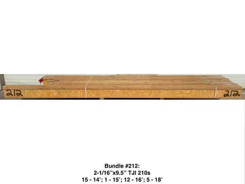 TJI I-Joist Bundles