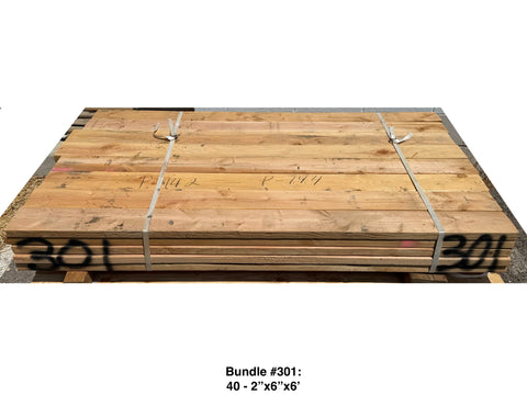 2x6 Framing Lumber Bundles