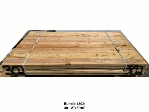 2x6 Framing Lumber Bundles