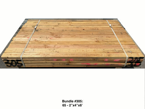 2x4 Framing Lumber Bundles