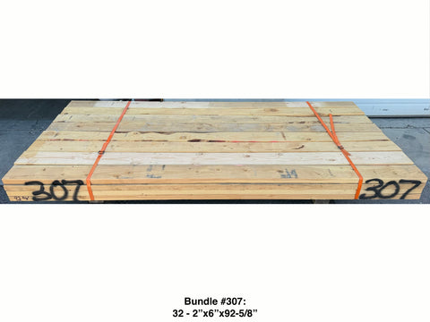 2x6 Framing Lumber Bundles