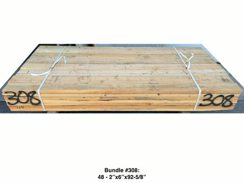 2x6 Framing Lumber Bundles