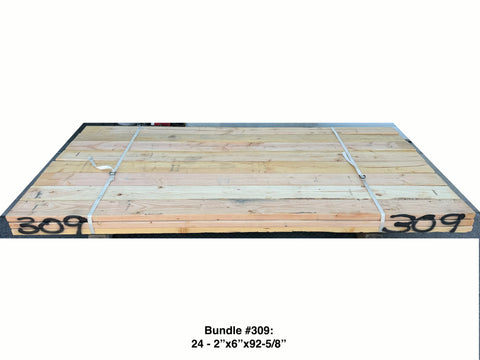 2x6 Framing Lumber Bundles