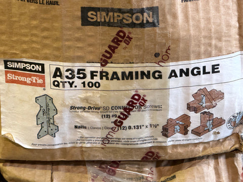 Simpson Strong-Tie Framing Brackets