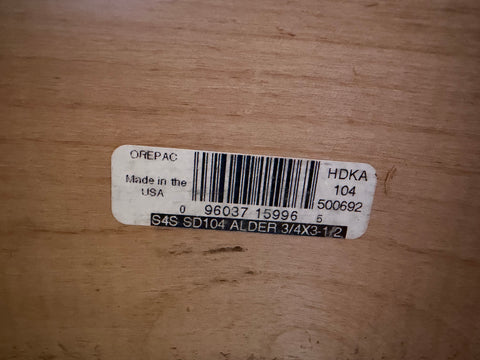 Solid Alder Trim/Moulding Lot