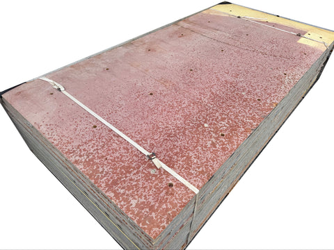 3/4"x4'x8' concrete form plywood sheets in 27 pc. bundle (E). 
