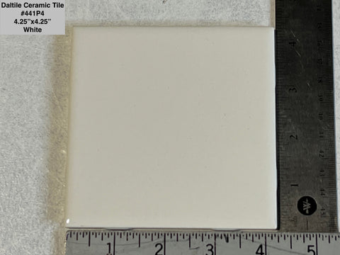 4.25" Square Ceramic Tile