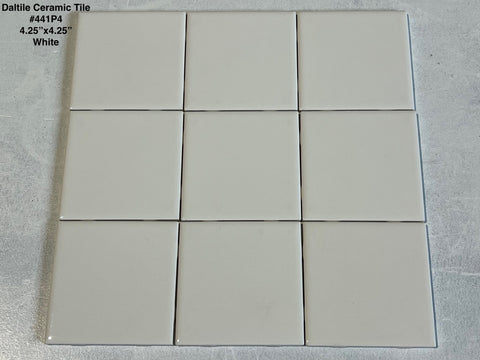 4.25" Square Ceramic Tile
