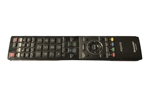 Remote control for 2010 Sharp AQUOS #LC-60LE810UN 60" smart HDTV. 