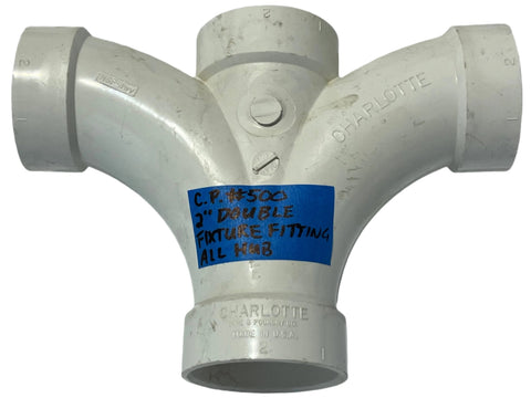 Double Fixture Plumbing Fittings