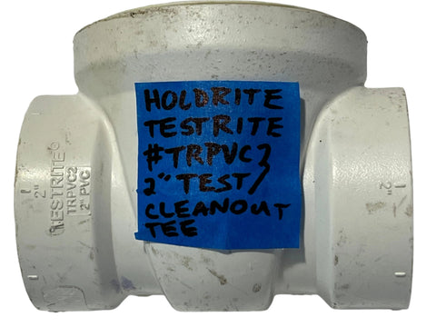 Test/Cleanout Tee Plumbing Fittings