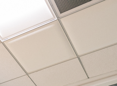 Convex Acoustic Ceiling Tiles