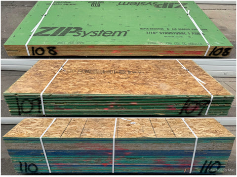 OSB Sheathing Bundles