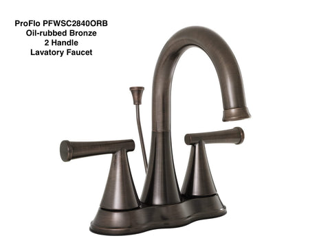 ProFlo Bathroom Faucets | MISC Materials