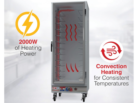Commercial Food Warmer & Proofer Cabinet