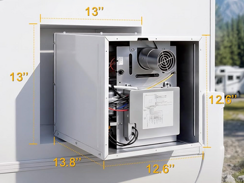 Tankless On-Demand RV Water Heater