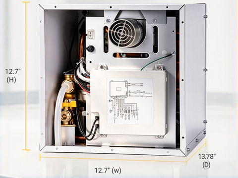 Tankless On-Demand RV Water Heater