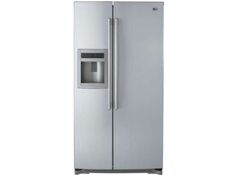 Stock image of 36" LG LSC26905TT refrigerator. 