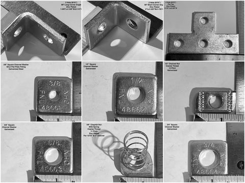 Unistrut Channel Hardware