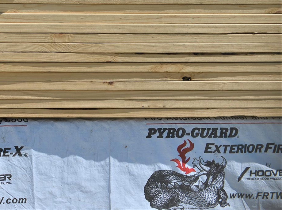 2"x14"x12' Hoover PyroGuard Lumber MISC Materials