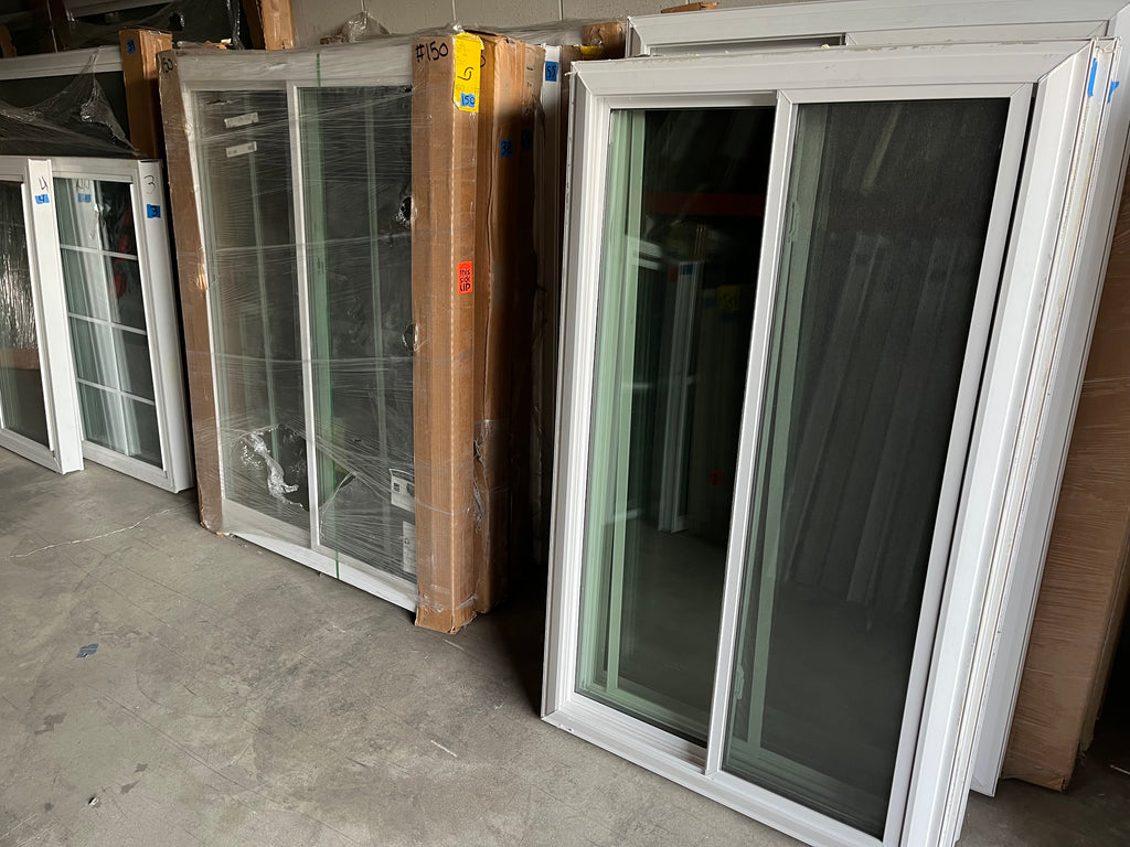 Window Display Beige 3-Pane Vinyl Windows (Beige) | MISC Materials